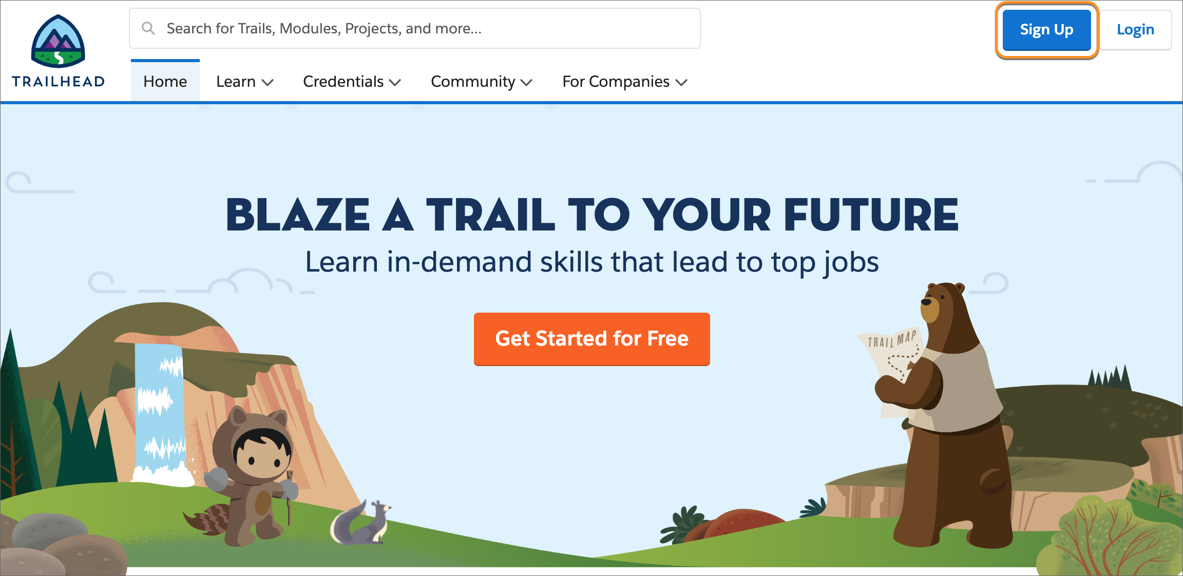 Who is Trailhead for