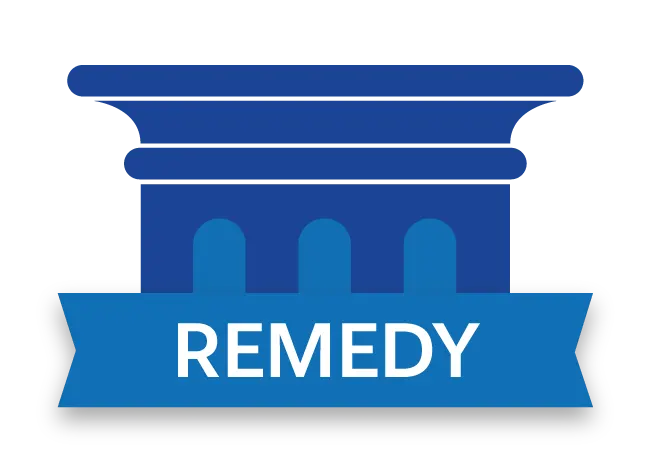 Pillar labeled Remedy