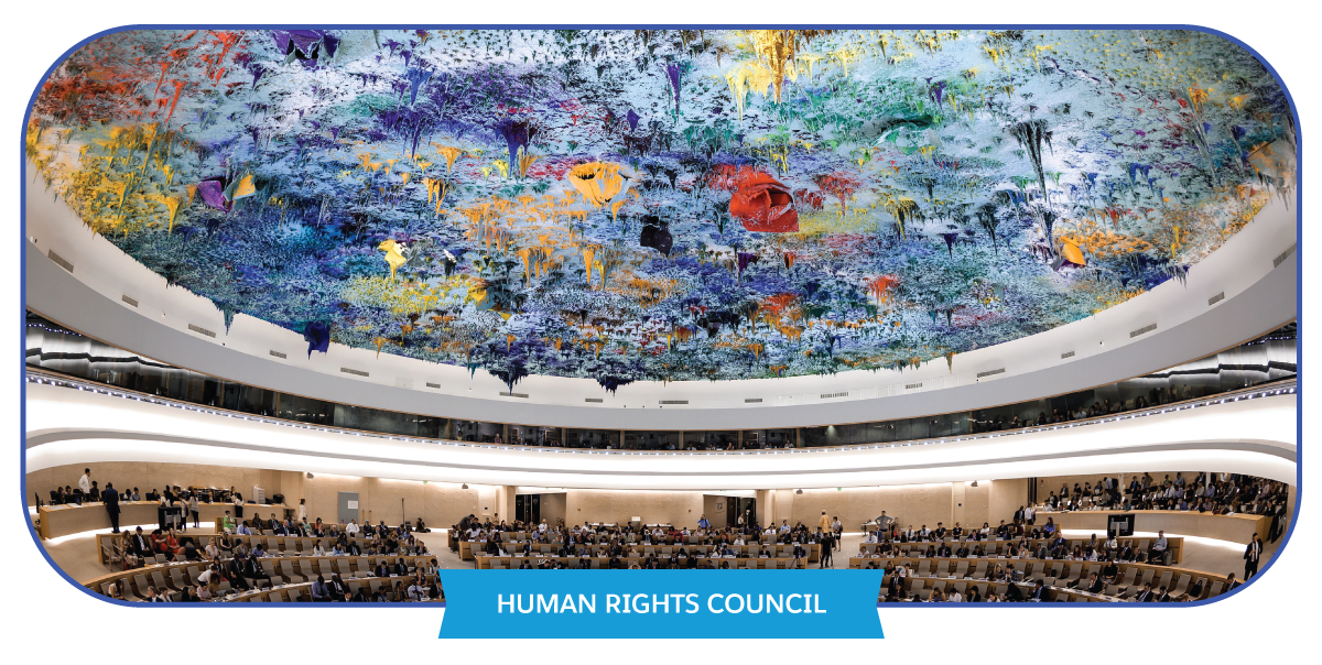 Human Rights Council meeting