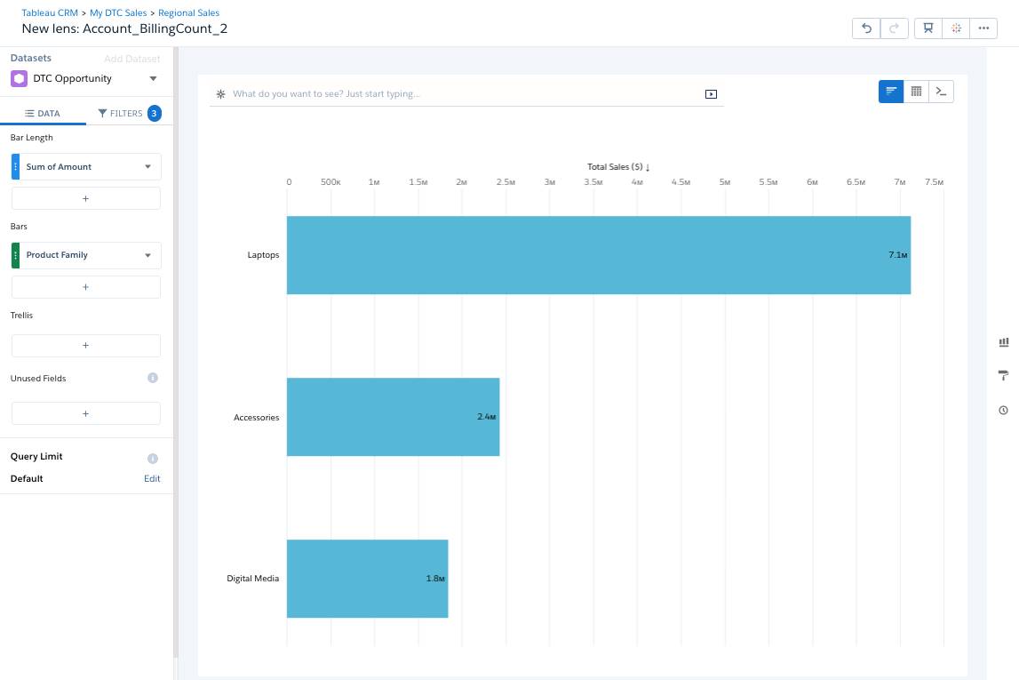Get Started with CRM Analytics Dashboards Unit | Salesforce Trailhead