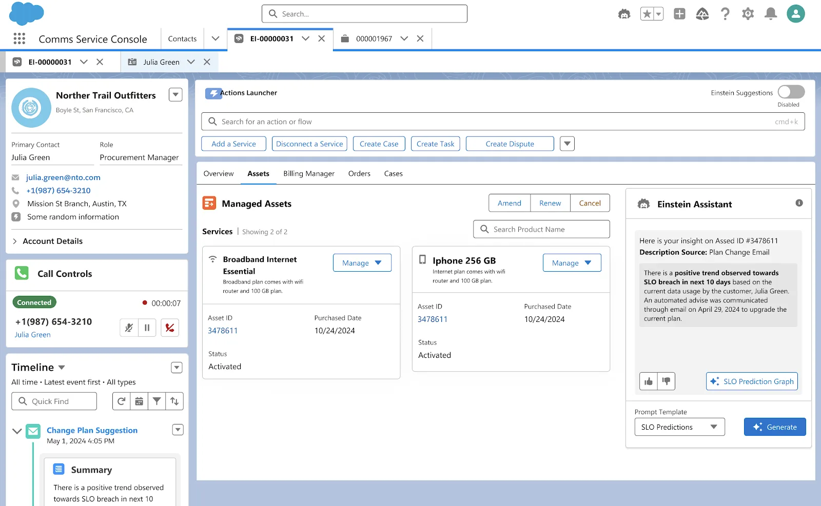 Robust customer view with integrated data