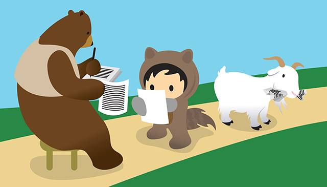 astro and codey reading, cloudy eating paper