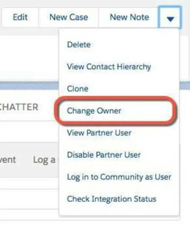 Change owner