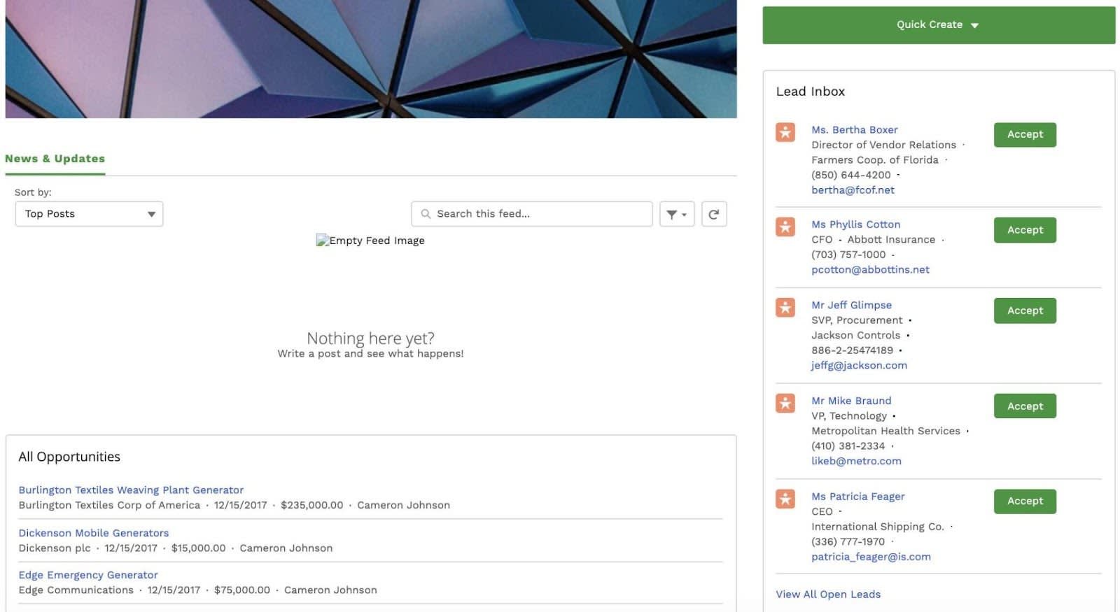 Preview of partner community