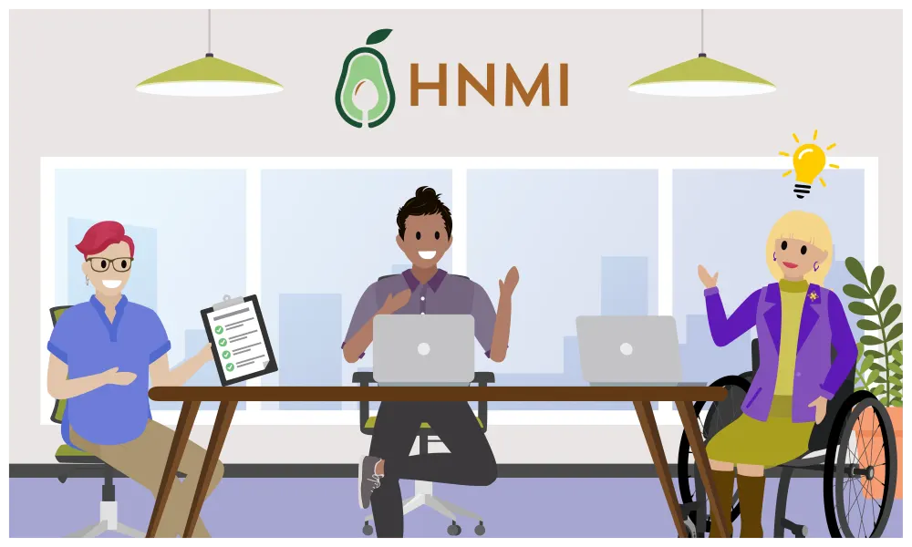 HNMI fundraisers met to discuss their fundraising strategy, and a new idea emerged.