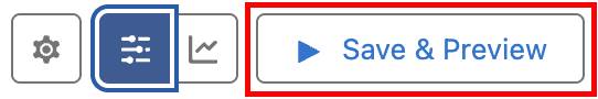 Preview button highlighted