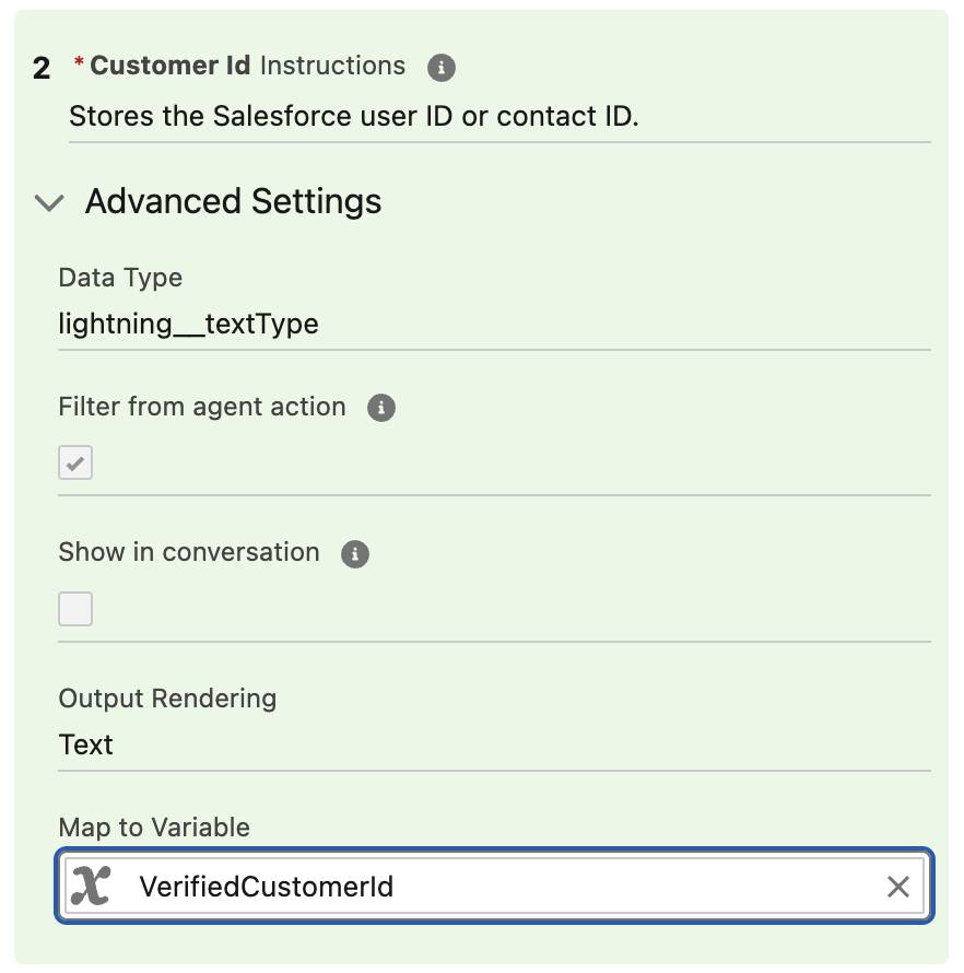Corresponding variables added to the Customer ID Output.