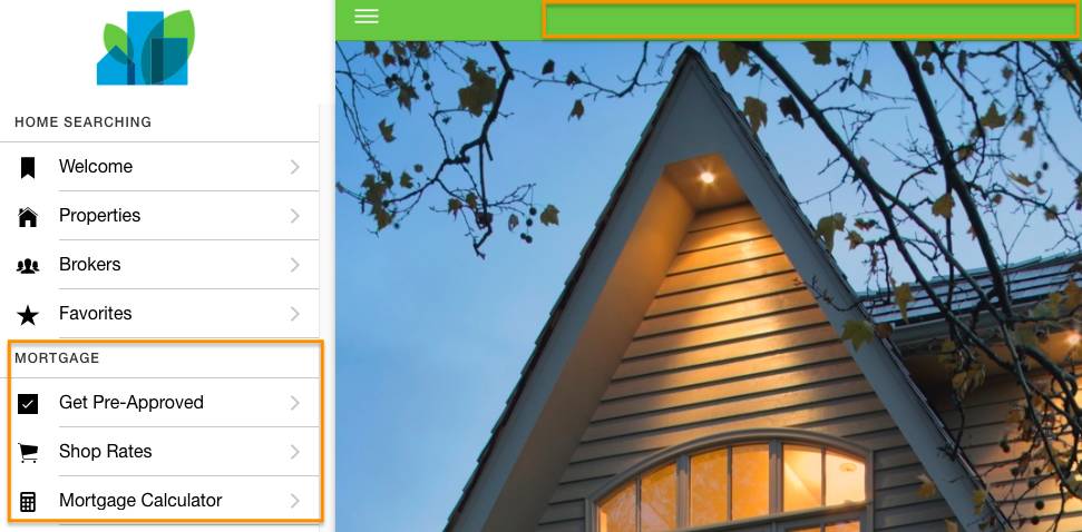 プル要求 1 を使用した Dreamhouse Web アプリケーションのスクリーンショット。住宅ローン計算機が設定されていますが、タイトルは変更されていません。