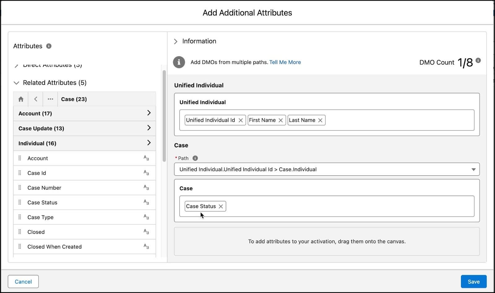 New Activation with last name added as an attribute.