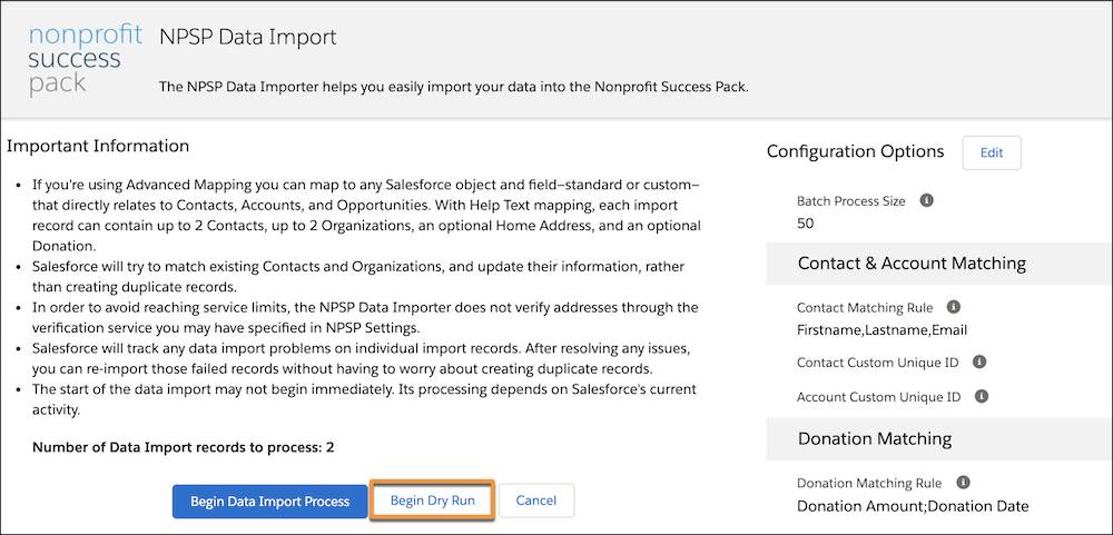 Import Data to a Standard Object Unit Salesforce Trailhead