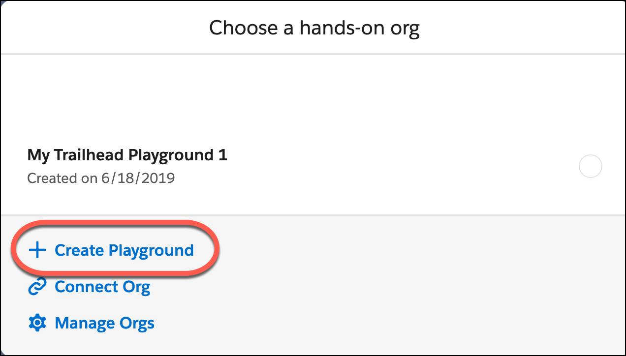 Create a new Playground.