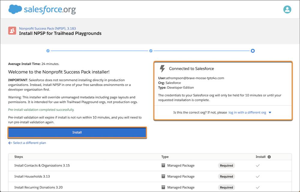 Npsp Now Stands For Nonprofit Success Pack Salesforce Org
