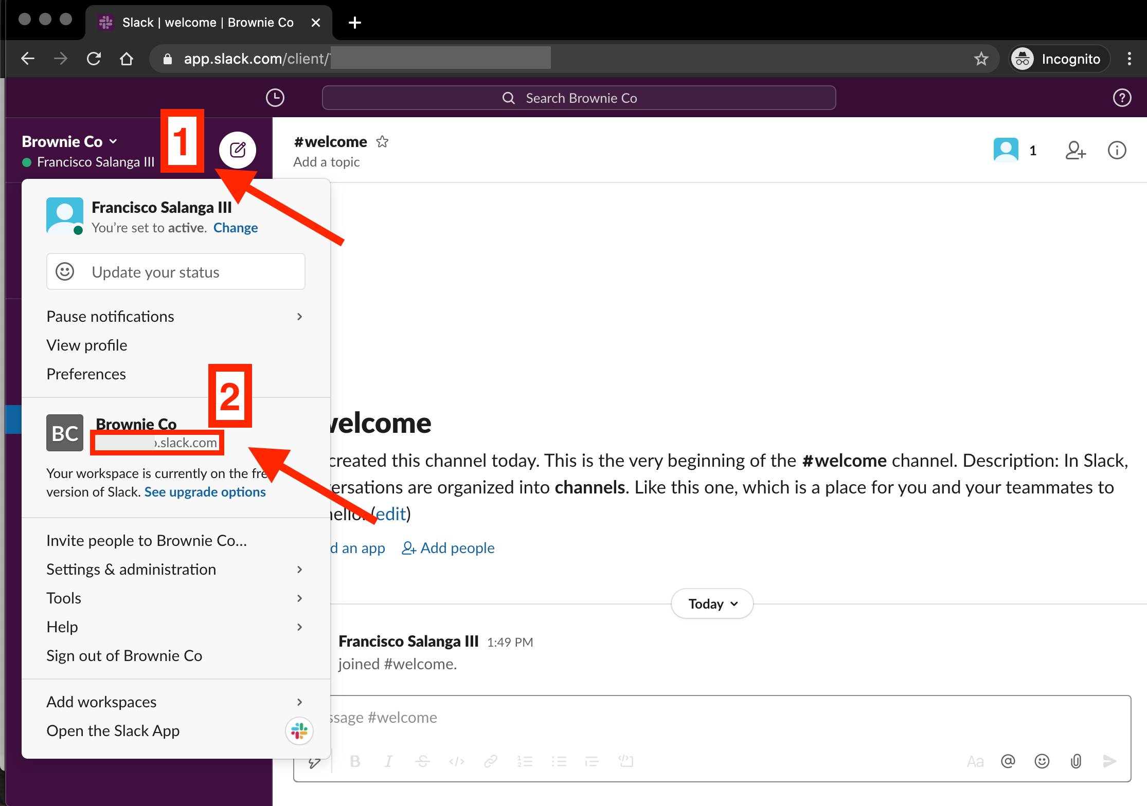 slack join workspace