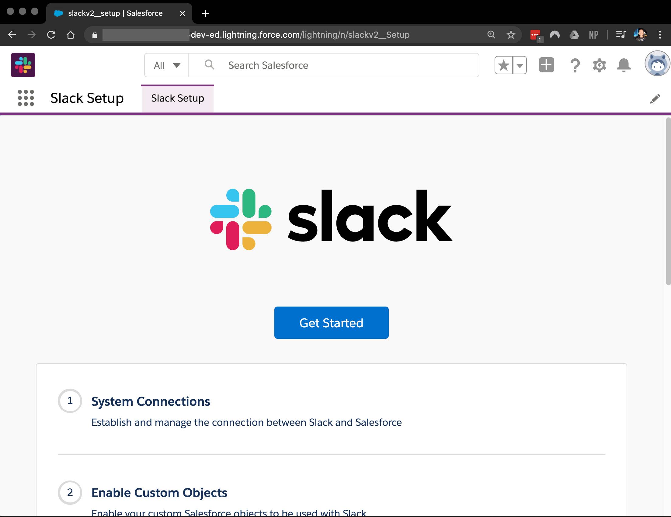 salesforce to slack integration