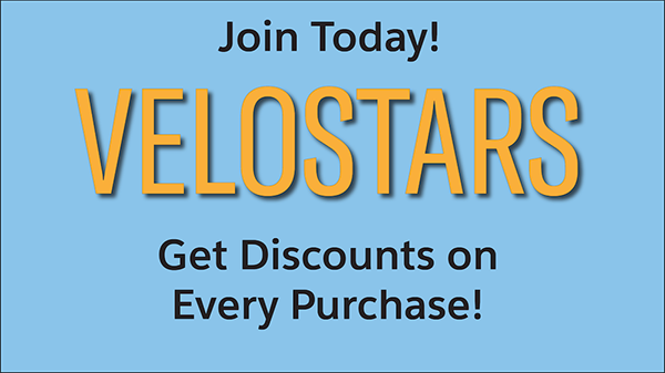 Join VeloStars Today! Get discounts on every purchase.