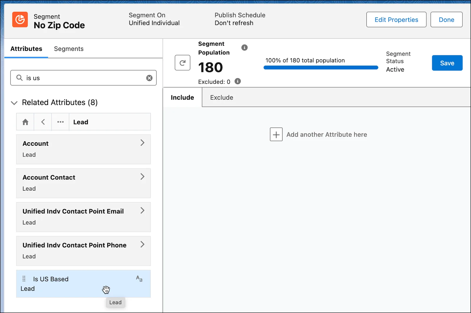 Salesforce Data Cloud Segmentation