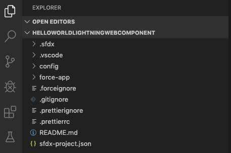 Create a Hello World Lightning Web Component | Salesforce Trailhead