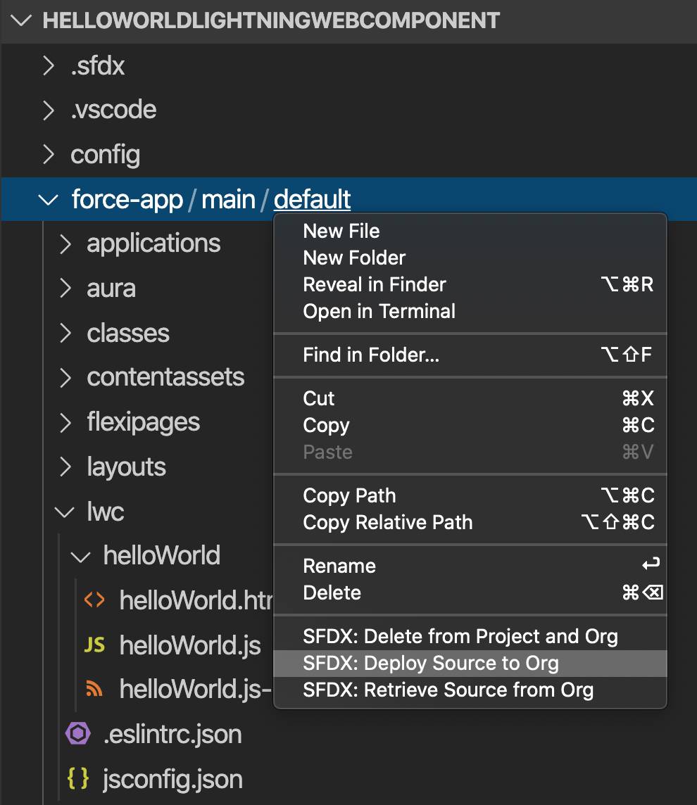 Hello World Lightning Web コンポーネントの作成 単元 Salesforce Trailhead Hello World Lightning Web コンポーネントの作成 単元 Salesforce Trailhead
