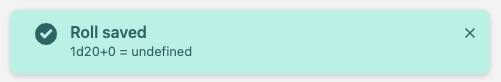 Screenshot of a success banner in Salesforce.