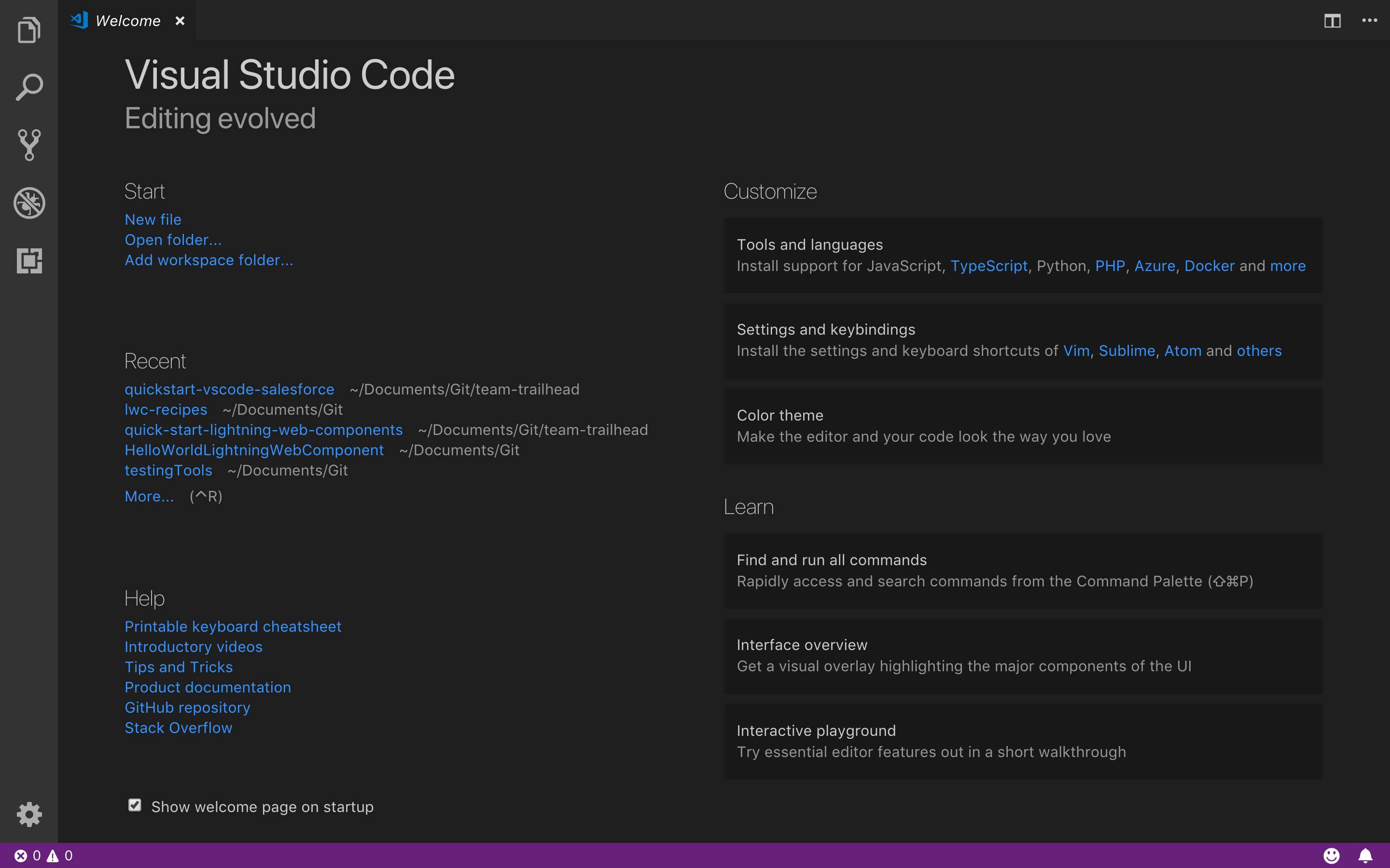  Visual Studio Code     Salesforce Trailhead
