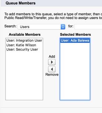 create queue assignment