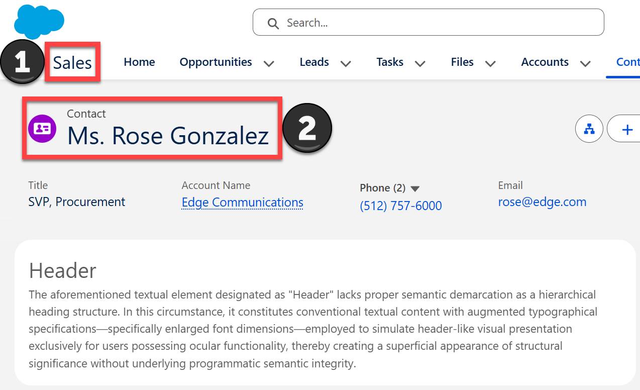 Contact record page corresponding to the preceding description.
