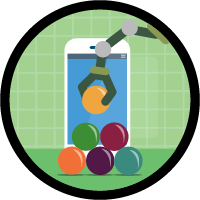 Badge Automatisation des processus métier pour une application de recrutement