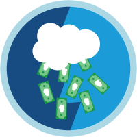 Emblema Noções básicas do usuário do Salesforce