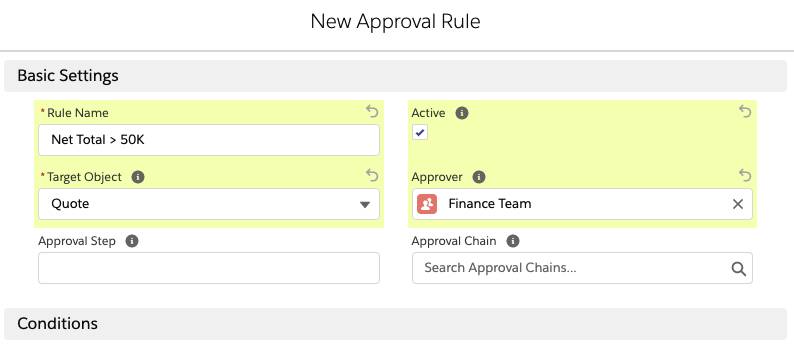 Adding an approver to an approval rule.