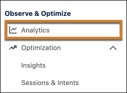 Explorer in Agentforce Studio with Analytics selected under Observe & Optimize.