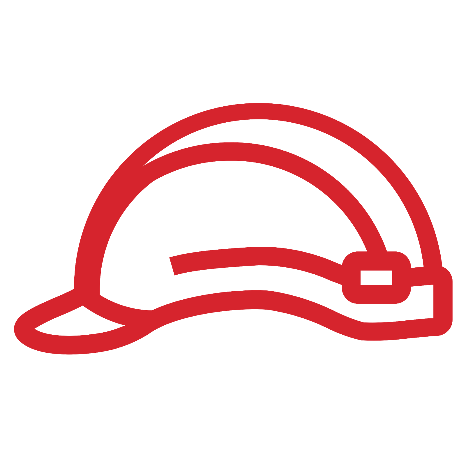 Role icon depicting a construction hard hat