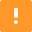 orange exlamation