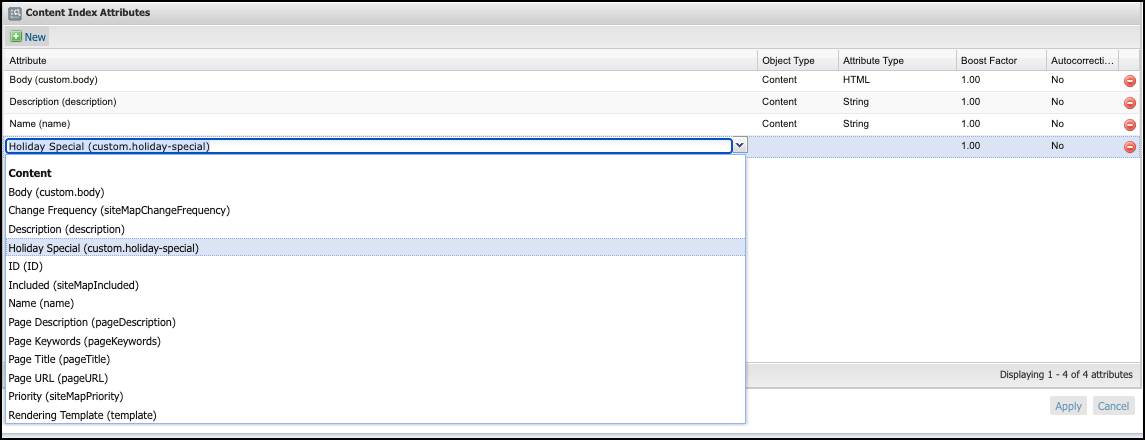 In Business Manager, add a new system content object attribute to the content index.