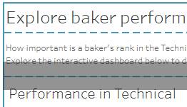 gray box in between the text box and Performance in Technical.