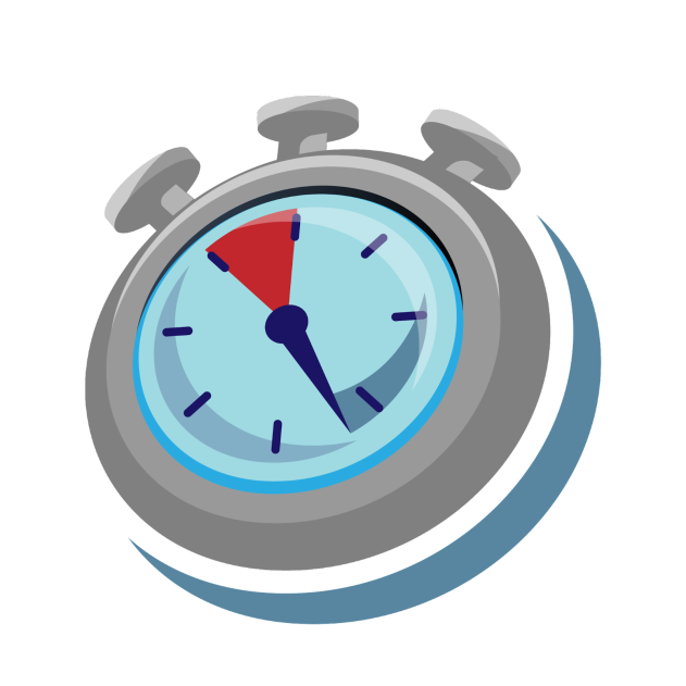 A stopwatch that symbolizes a ticking clock for reporting an incident