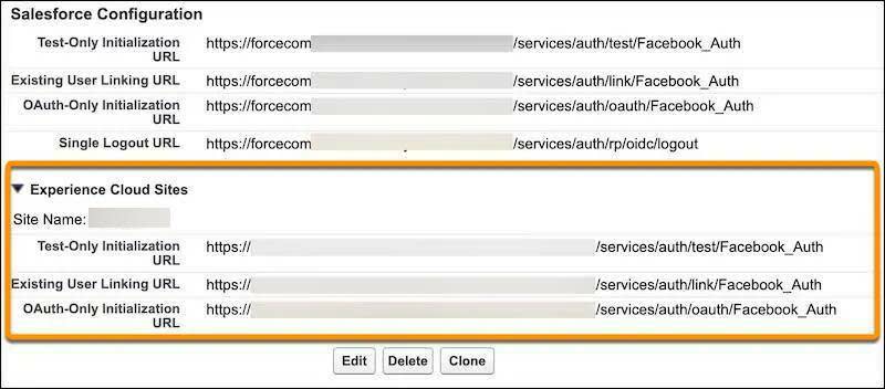 認証プロバイダーの設定ページに表示された SSO URL のスクリーンショット ★