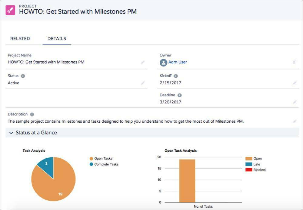 Sample data for a test drive.