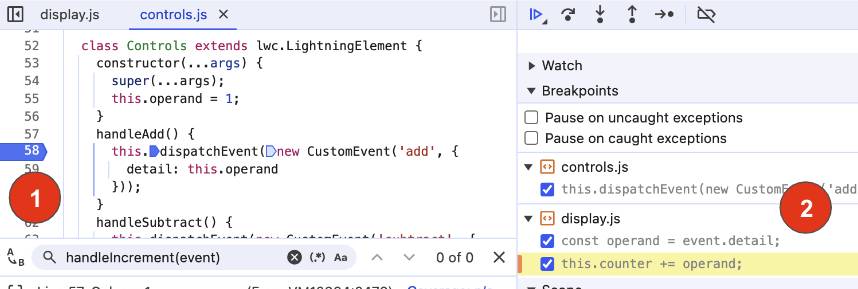 Painel do DevTools correspondente à descrição que vem em seguida