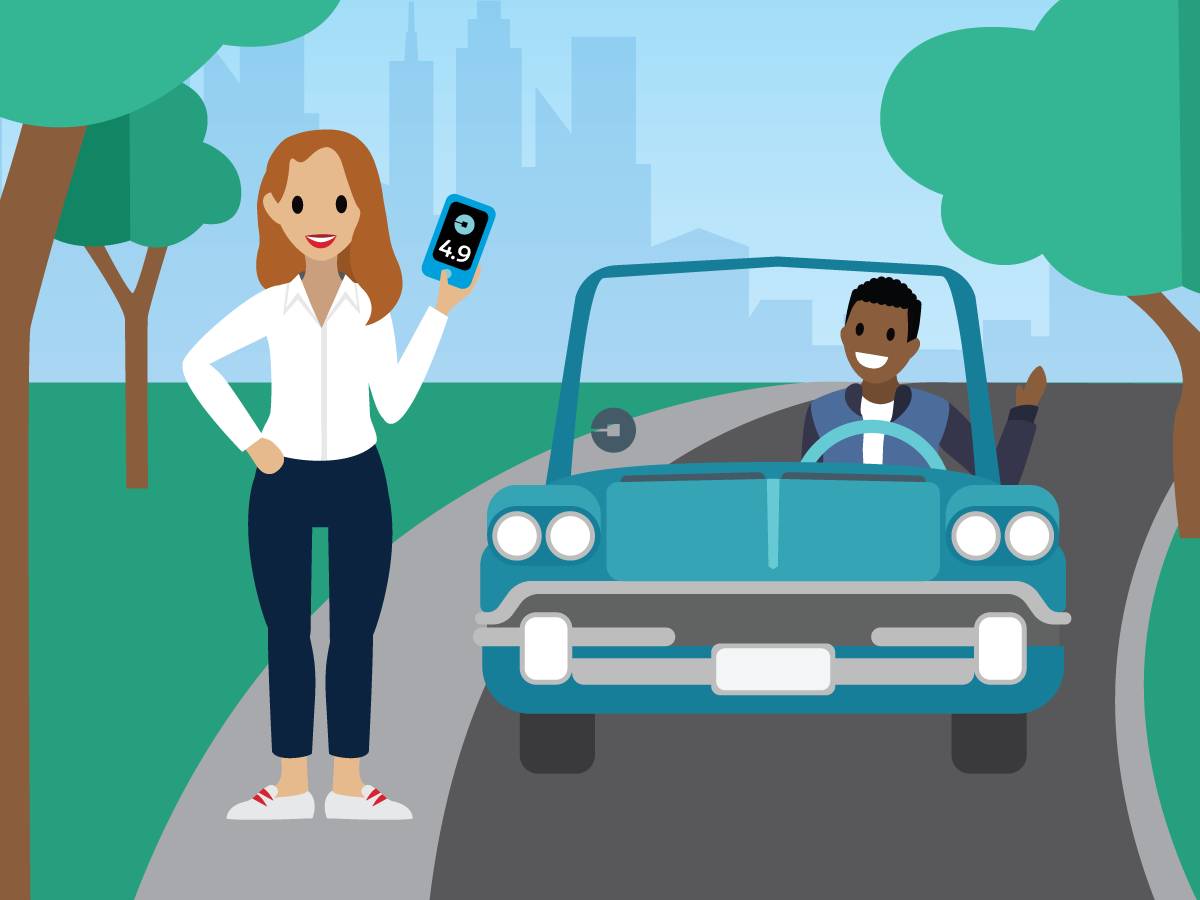 La rétroaction peut être aussi simple que toucher une étoile dans une application