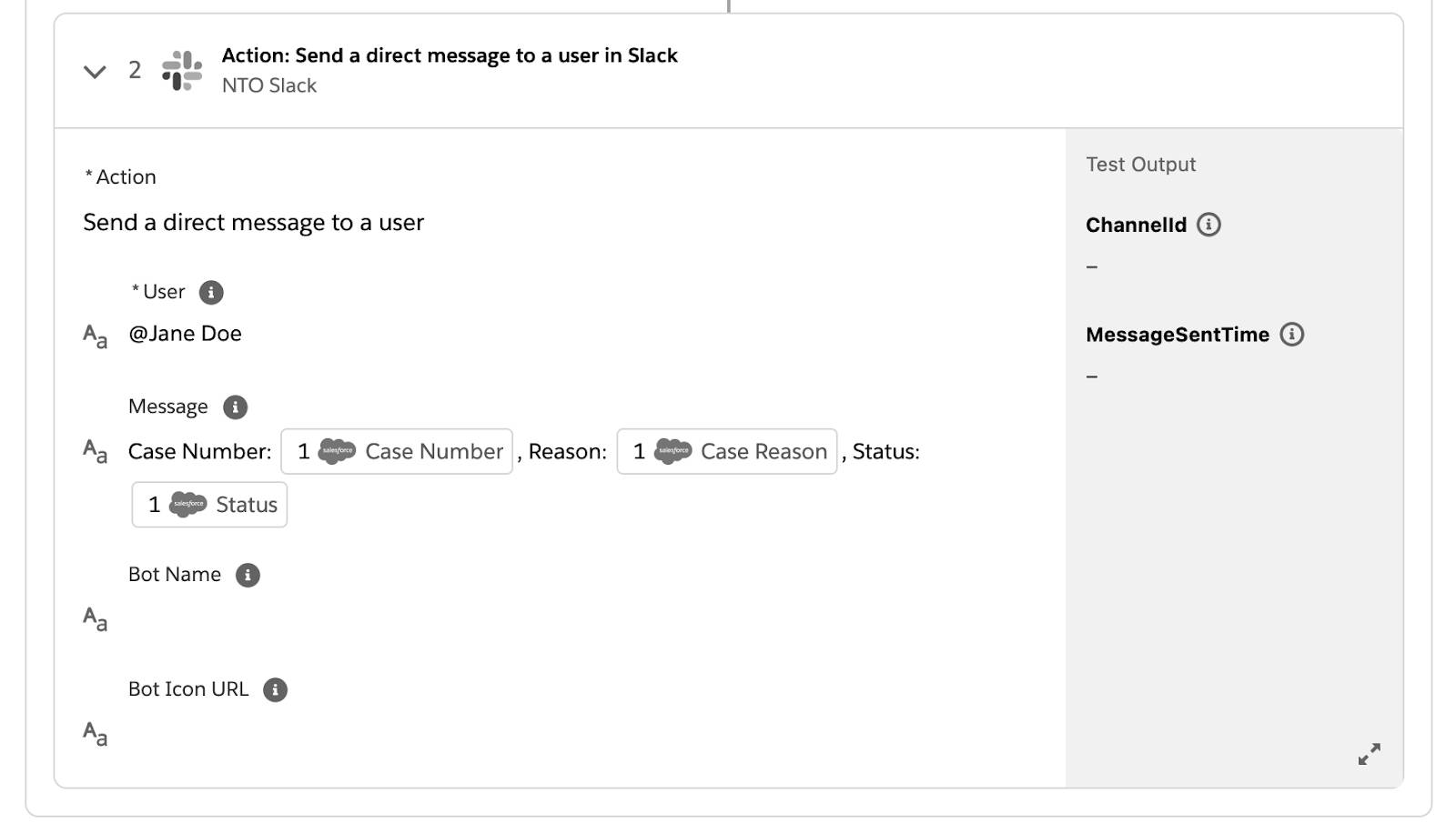 If/Else ブロックの If 分岐が表示され、If 分岐のステップ 2 に緑のチェックマークが表示されていないテスト済みフロー。