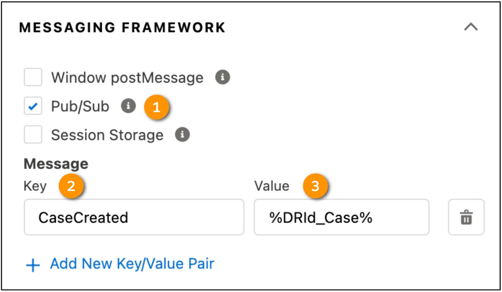 Messaging Framework Properties