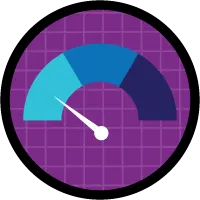 「営業マネージャーとマーケティングマネージャー用のレポートとダッシュボードの作成」 Trailhead バッジ。
