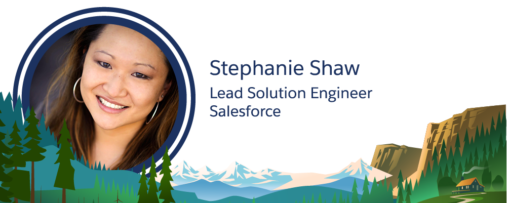 Image of Salesforce employee, Stephanie Shaw.