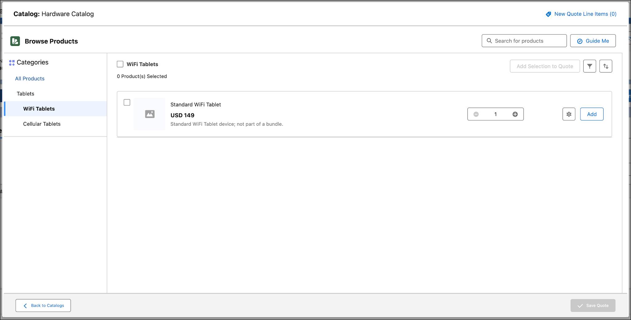 Subcategories of the Tablets category.