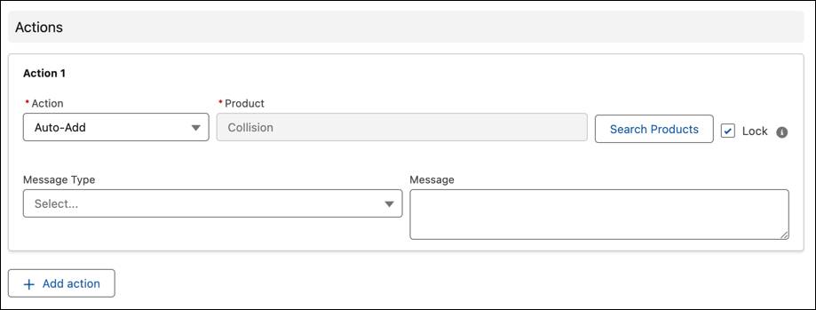 Auto-Add action.