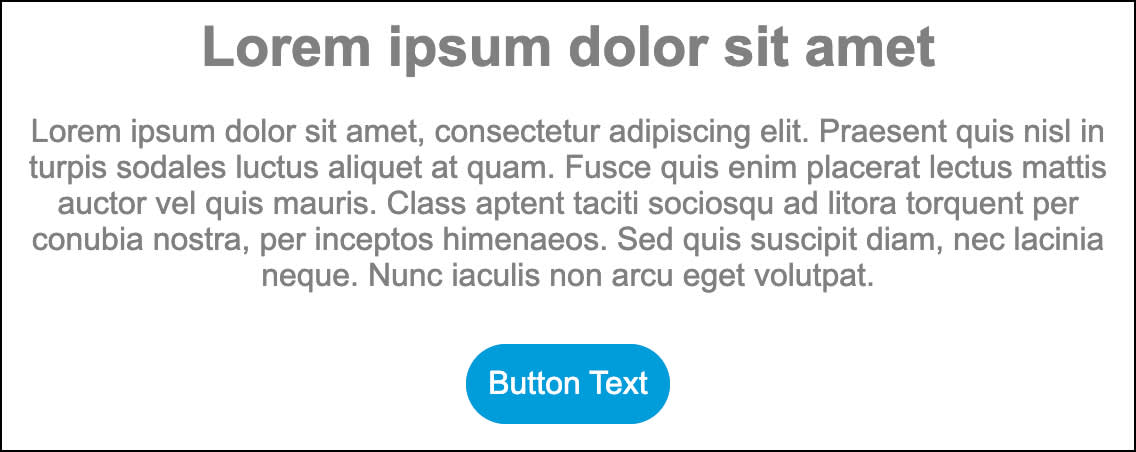 A screenshot showing the changes that were made to the button from the button menu.