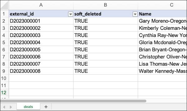 All the records to be archived are set to TRUE.