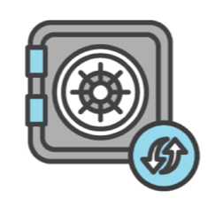 A safe for you to lock away your AWS root user credentials