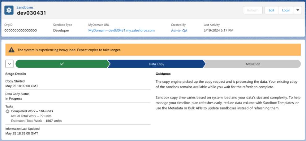 Agentforce 360 Platform Developer Services sandbox