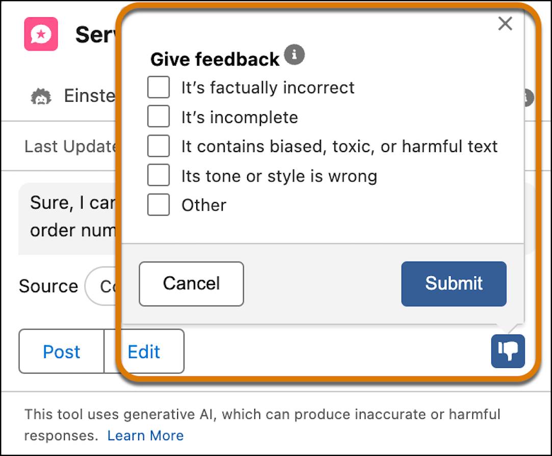 Il framework dei feedback.